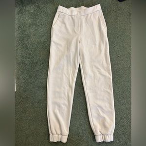 Lululemon - Softstreme Relaxed High Rise - Size 6 - White Opal - Like New